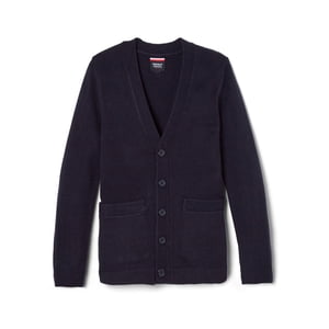 French Toast Boys Anti-Pill V-Neck Cardigan Sweater