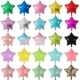 thumbnail image 2 of 10 globos de helio con forma de estrella de 18 pulgadas de papel de aluminio dorado y plateado para decoración de bodas, baby shower, fiestas de cumpleaños para niños, suministros de globos de aire pu, 2 of 5