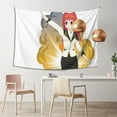 thumbnail image 2 of Cute Explosion Girls Tapestry, Moe Anime Women Wall Hanging Tapestries Dorm Room Home Decor, 60" x 40", 2 of 7