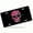 Pink Swirl Skull, variant on Sunlit Cross Funny Personalized License Plate Rust-proof Stainless Steel Metal License Plate Suitable For Men And Women 12.2" x 6.2"