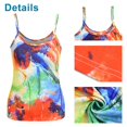 thumbnail image 4 of DYMADE Women Round Neck Workout Tank Tops Casual Sleeveless Cami, 4 of 6