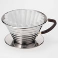 thumbnail image 3 of Carita Kalita - Serie de ondas de goteo de café de acero inoxidable, 2-4 personas, 185S, fabricado e, 3 of 8