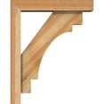 thumbnail image 3 of Ekena Millwork 4"W x 16"D x 20"H Merced Block Rough Sawn Bracket w/ Offset Brace, Western Red Cedar, 3 of 25