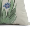 thumbnail image 2 of Simply Daisy, 20 x 20 inch,Pretty Little Flower Decorative Pillow,Light Blue, 2 of 2