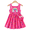 Rose Red, variant on Baby Girls Clothes Toddler Girls Polka Dots Dress 4T Girls Summer Dress 5T Girls Sundress Sleeveless Dress with Cute Bag Pink