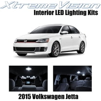 XtremeVision Interior LED for Volkswagen Jetta 2015  9 pcs Pure White Interior LED Kit   Installation Tool