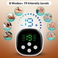 thumbnail image 5 of Stimulator Abdominal, Ab Belt Muscle Sculptor with Heat for Belly Fat Loss, Stomach Cellulite Melting, Lower Back Massager with 3 Heating, 8 Massage Modes, 19 Intensity for Postpartum Care, 5 of 9