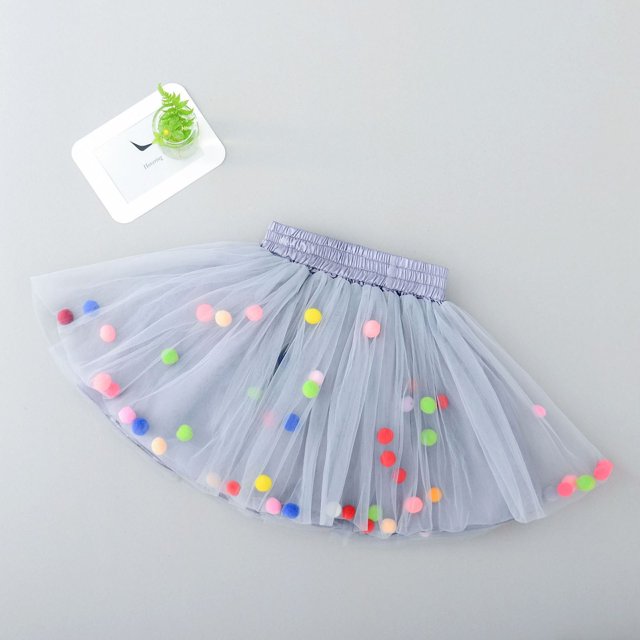 HUITKMM Tutu Robe pour Filles Jupe Tutu Filles Jupon Tutu Jupe Tutu Courte Jupe Tutu pour Enfants Jupe Tutu pour Enfants Jupe à Pompons Tutu Filles Jupe Tutu de Carnaval 3-4 Ans