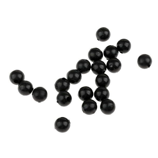 20pcs 8mm Silicone Fishing Beads Floating Rig Beads Accessory