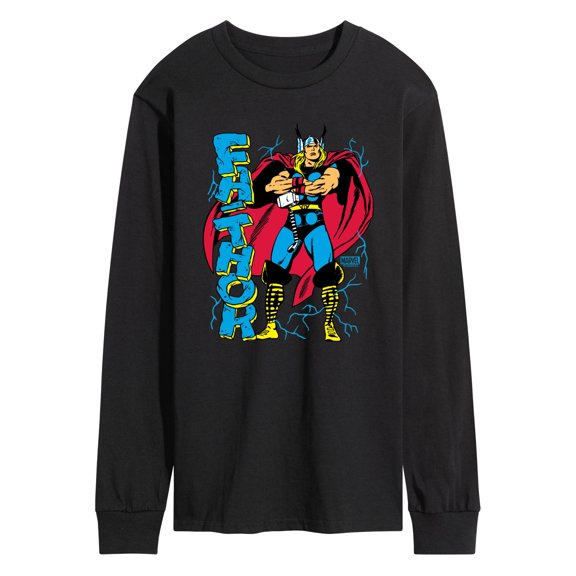 Marvel Thor - Fathor - Men's Long Sleeve Graphic T-Shirt
