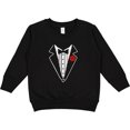 thumbnail image 2 of Inktastic Rose Tuxedo Toddler Sweatshirt, 2 of 4