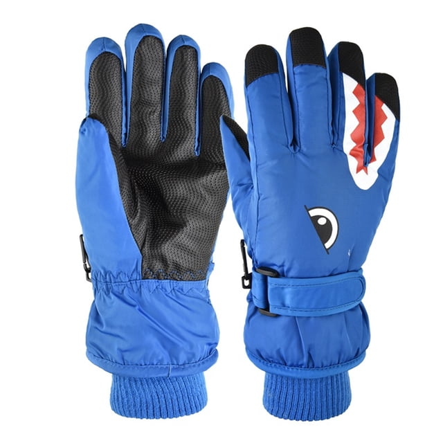 Guantes de invierno para niños Niños Niñas Nieve Guantes a prueba de viento Deportes al aire libre Esquí Wmkox8yii FHAKJF1296