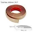 thumbnail image 2 of Floor Transition Strip 6.6Ft 2 Meter Self Adhesive for Height 3mm Wood, 2 of 6