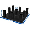thumbnail image 2 of Soporte vertical para barras Yes4All de acero con 9 ranuras, 2 of 5
