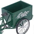 thumbnail image 2 of Vintage Tricycle Finger Bike Model Alloy Shelf Accessories Home Decor Ornament Tricycle Bicycle Model Green, 2 of 4
