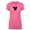 Pink, variant on Valentine's Day Heart Breaker Shirt, Woman's T-shirts, Funny Valentine's Shirt - Broken Heart and Arrow