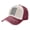 Dark Red, variant on Men Women Black White Lattice Print Baseball Cap Golf Dad Hat Adjustable Low Profile Cotton Hat