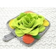 thumbnail image 4 of Small Animal Foraging Mat Fleece Snuffle Pad - Interactive Puzzle Toy for Rabbit, Guinea Pig, Rat, Chinchilla, Hamster, Bird, 4 of 5