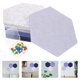 thumbnail image 4 of EeaseMX 8 tableros de fieltro hexagonales para pared, para fotos y notas., 4 of 7