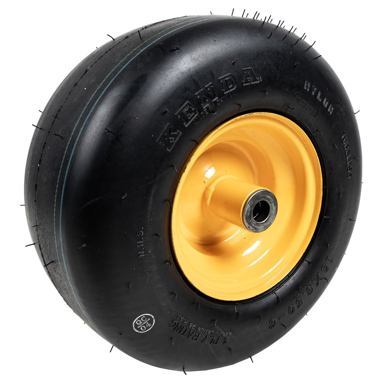 【未開封】OPTION HOUSE W-5024 ナローホイール イエロー CUB CADET 634-05226 Yellow Complete Wheel 13 x 6.5 x 6 Pro Z KW