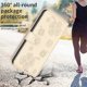 thumbnail image 5 of J4o For iPhone 16 Pro Max Case Four Leaf Clover Phone Protection v5e Leather Cover - Rose, 5 of 5