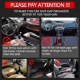 thumbnail image 5 of WABJTAM Car Cup Holder, Car Filler Organizer with Leather Cover, Car Seat Organizer Cup Holder for Drink Cup Bottle Phones Wallet, 5 of 5