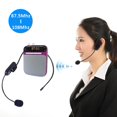 thumbnail image 3 of RadioFM Wireless Headset Microphone Handsfree Megaphone Mic for Loudspeaker, 3 of 6