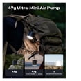 thumbnail image 3 of 47g Rechargeable Mini Air Pump with Camping Light for Pool Floats Air Mattress Vacuum Bags ,Easy to Use, 3 of 6
