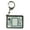 B, variant on Fashionable Car Key Holder Decorative Acrylic Keychain Lightweight Decoration Home Travel Essential