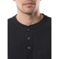 thumbnail image 5 of Wrangler Workwear Men's Long Sleeve Henley Shirt, Size Small to 3XL (Men's and Big Men's), 5 of 5