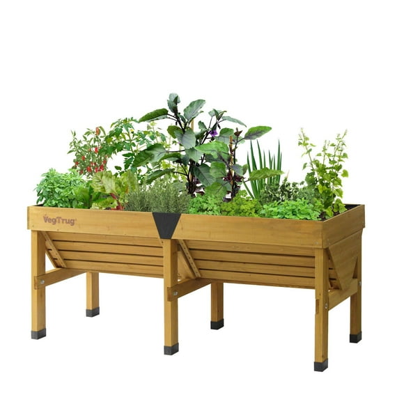 Jardinière de jardin surélevée VegTrug Classic de 1,8 m - Naturel