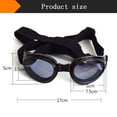 thumbnail image 3 of Lunettes de Soleil pour Chien Lunettes de Protection UV Lunettes de Soleil Réglables pour Petit Chien, 3 of 5