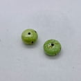 thumbnail image 6 of Gaspeite High Grade 7mm Rondelle | 7mm | Green Brown | 2 Beads, 6 of 12