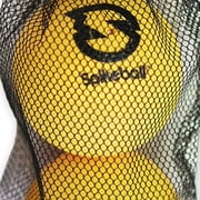 Spikeball: Standard Balls - 2 Pack - 3.5 Yellow & Black, Roundet Yard Game Accessory, Replacement-Extra Rubber Ball Set, Sports-Outdoor-Beach Play