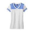 thumbnail image 5 of District DT264 Women Juniors Varsity V-Neck Tee T-Shirt, 5 of 5