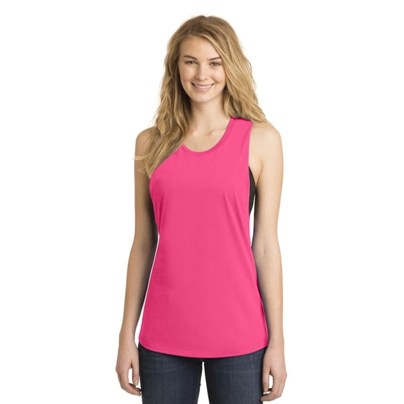 Camiseta sin mangas VIT Festival para niña District DT6301 Fucsia oscuro 3XL Distrito DT6301