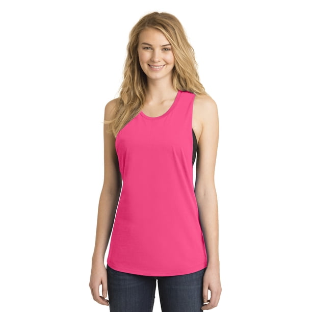 Camiseta sin mangas VIT Festival para niña District DT6301 Fucsia oscuro 3XL Distrito DT6301