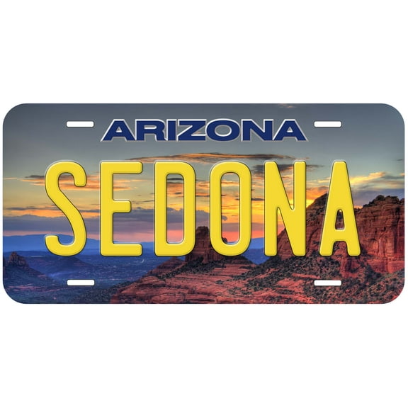 Sedona Red Rock AZ TAG01 Novelty Car Auto License Plate