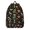 Mushroom and Cone-1, variant on Mushroom and Cone Black Pattern Backpack for School, Cute School Bag with Adjustable Shoulder Straps and Padded Back, 15.7"x11.8"x5.5"