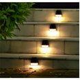 thumbnail image 5 of 6 Pack Solar Led Step Lights for Patio Pool Stairs Step and Pathway, Weatherproof Auto On/Off Solar Powered Outdoor Lights, Warm White, 5 of 10