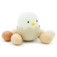 thumbnail image 3 of Luz de noche LED para niños, luz de noche para bebés, luz de noche de pollo con cáscara de huevo, luz de noche de silicona recargable por USB con control táctil, luz blanca, 3 of 4