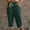Army Green, variant on POROPL Women Shorts Summer Fashion Elastic Waist Casual Shorts with Pockets
