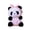 A003- Pink, variant on Panda Stuffed Animal Colorful Sitting Panda Plush for Student Young and Young Student Plush Toys Soft Yellow Stuffed Companion for Home Display Gifting Occasions