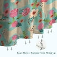 thumbnail image 6 of Golden Retriever Dog and Flowers Shower Curtain 36"x72" ,Bathroom Decorative Shower Curtains Set with 12 Hooks,Modern Waterproof Washable Shower Curtain, 6 of 6