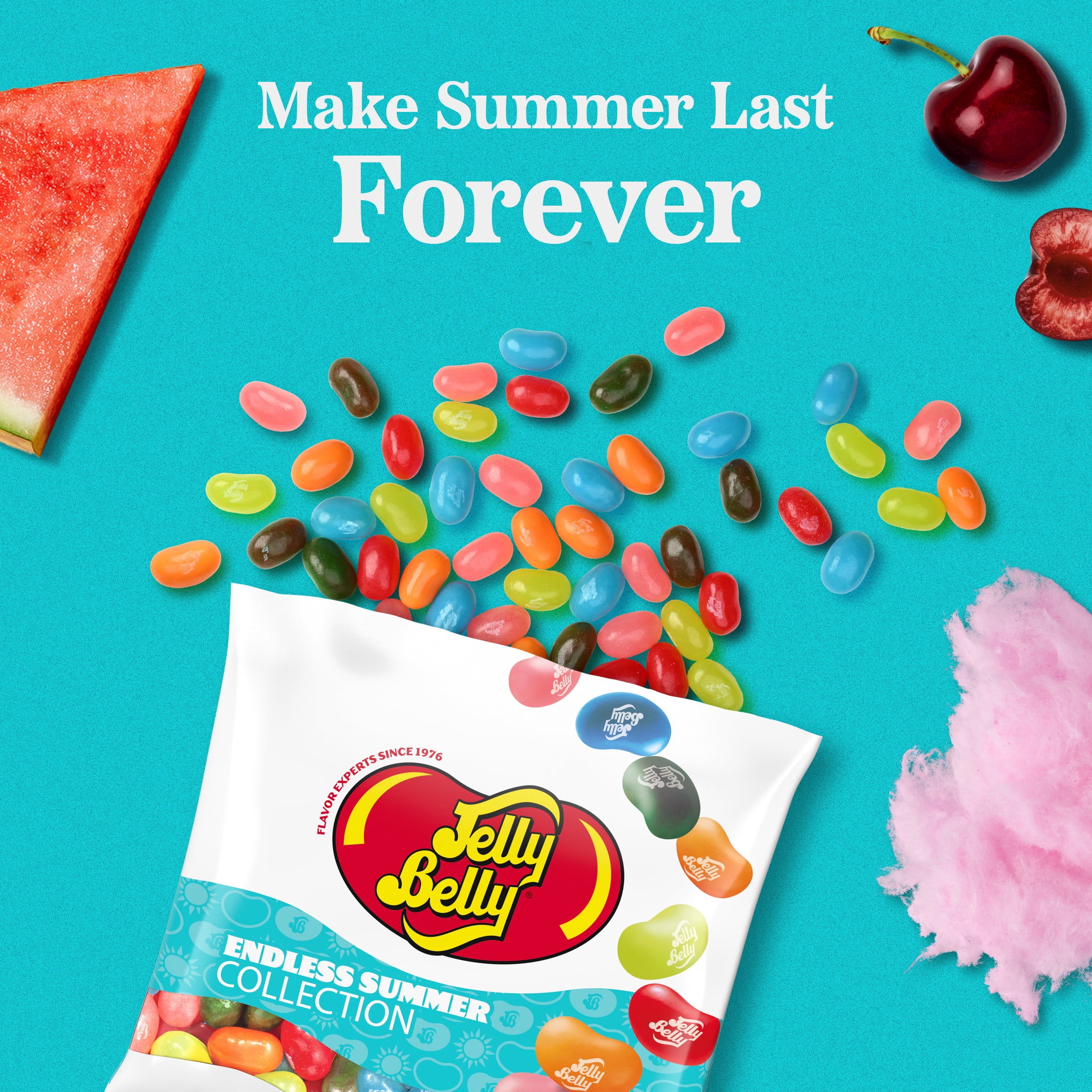 Jelly Belly Endless Summer Jelly Bean Collection - 6 oz Peg Bag, 12-Count Case - Genuine, Official, Straight from the Source