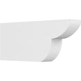 thumbnail image 1 of Ekena Millwork RFTP04X10X24CRE 10 x 4 x 24 in. Standard Crestline Architectural Grade PVC Rafter Tail, 1 of 1
