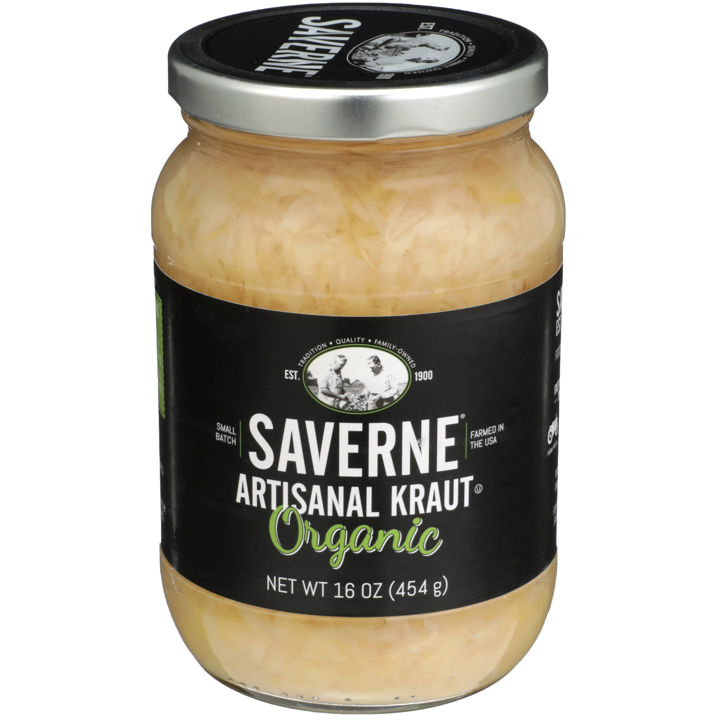 Saverne® Organic Artisanal Kraut, 16 oz - Walmart.com