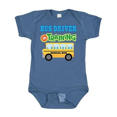 

Inktastic Bus Driver in Training Gift Baby Boy or Baby Girl Bodysuit