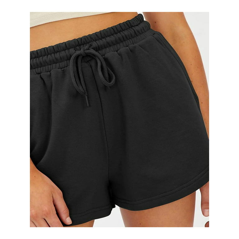 Harence Womens Sweat Pants Shorts Summer High Waisted Lounge
