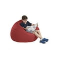 thumbnail image 2 of SoftScape Classic Standard - Bean bag - soft faux leather - red, 2 of 2